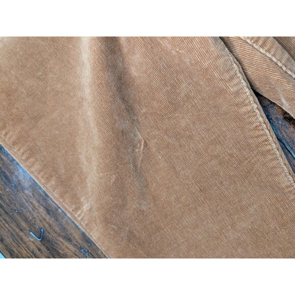 Talbots Corduroy Jeggings Camel Brown Skinny Pant Neutral Trousers Dark Academia - Picture 10 of 11